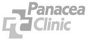 Panacea clinic logo on a white background.